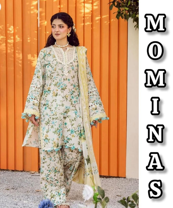 Elaf MC – 011 – 3 Piece Luxury Lawn Printed Suit