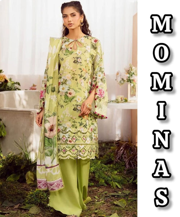 Elaf Printed Suit MC – 013 – 3 Piece Unstitched Luxury Lawn
