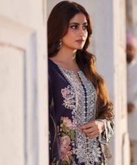 Flora Charm – Embroidered 3 Piece Unstitched Lawn Suit