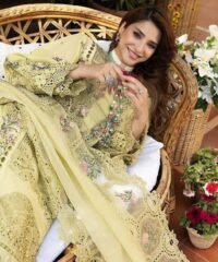 Bahar MC – 02 – Elaf Premium Embroidered Luxury Lawn Unstitched 3PC Suit