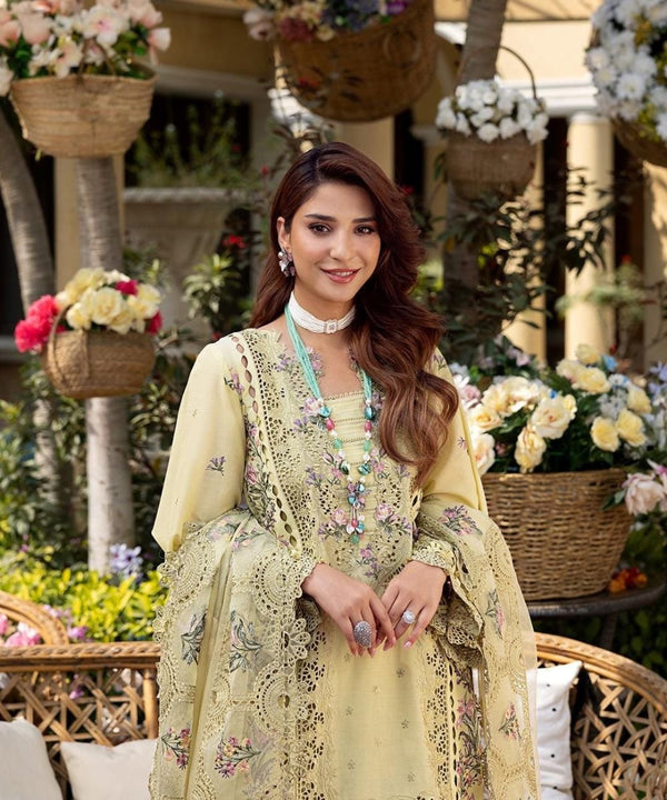 Bahar MC – 02 – Elaf Premium Embroidered Luxury Lawn Unstitched 3PC Suit