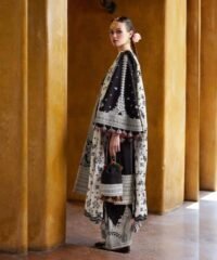 Shams by Hussain Rehar MC – 05 – Premium Embroidered 3 Piece Unstitched Lawn Suit