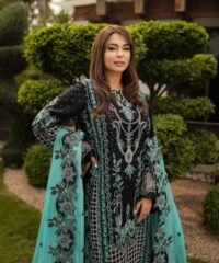 Royal Blossom – Digital Printed 3 Piece Lawn Suit Unstitched