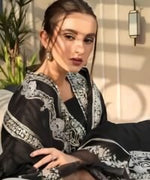 Rubab MC- 01 – Luxury Lawn 3PC Chikenkari heavy Embroidered Suit | Unstitched Summer Luxe